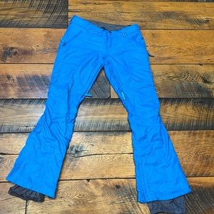 Burton Dry Ride Ski Pants Electric Blue Women’s Small